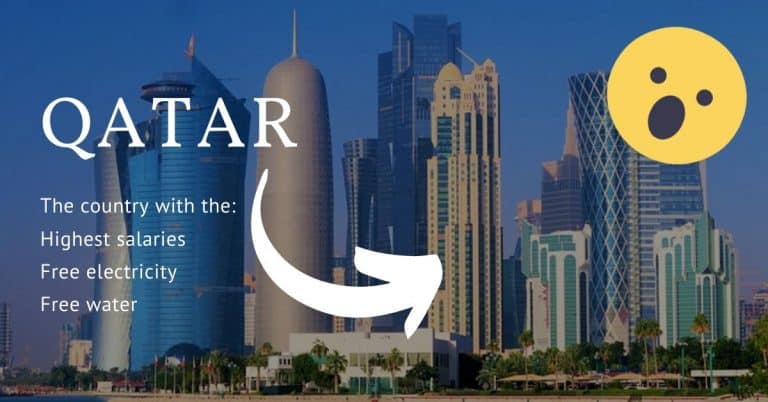 Qatar – The country with the highest salaries, free electricity, and water